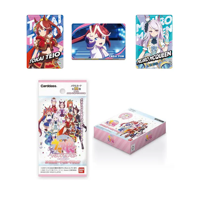 

New Pretty Derby Card Carddass Animation Characters Collection Card Special Week Silence Suzuka Kids Toy Gift