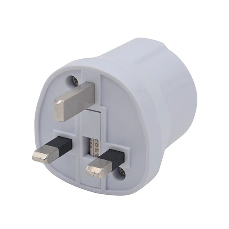 

Universal 3Pin UK for hk AC Travel Power Plug EU To UK/for 3 Pin Socket Convert Converter Plug Adapter for Travel Use