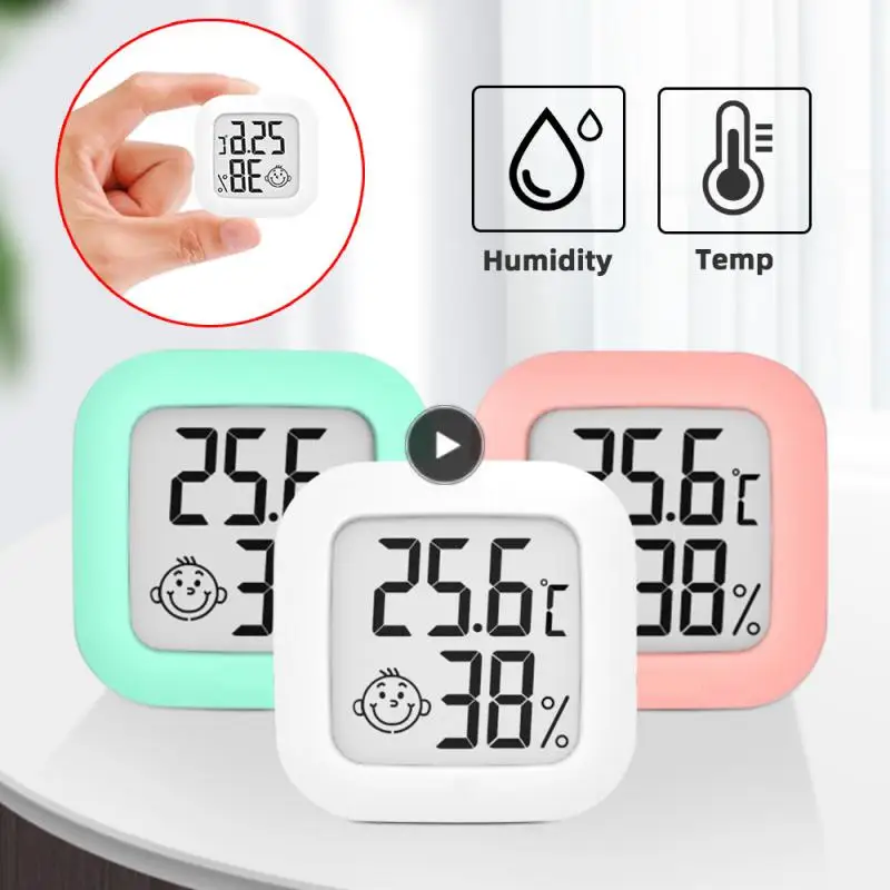 

Mini LCD Digital Thermometer Hygrometer Indoor Room Electronic Temperature Humidity Meter Sensor Gauge Weather Station For Home