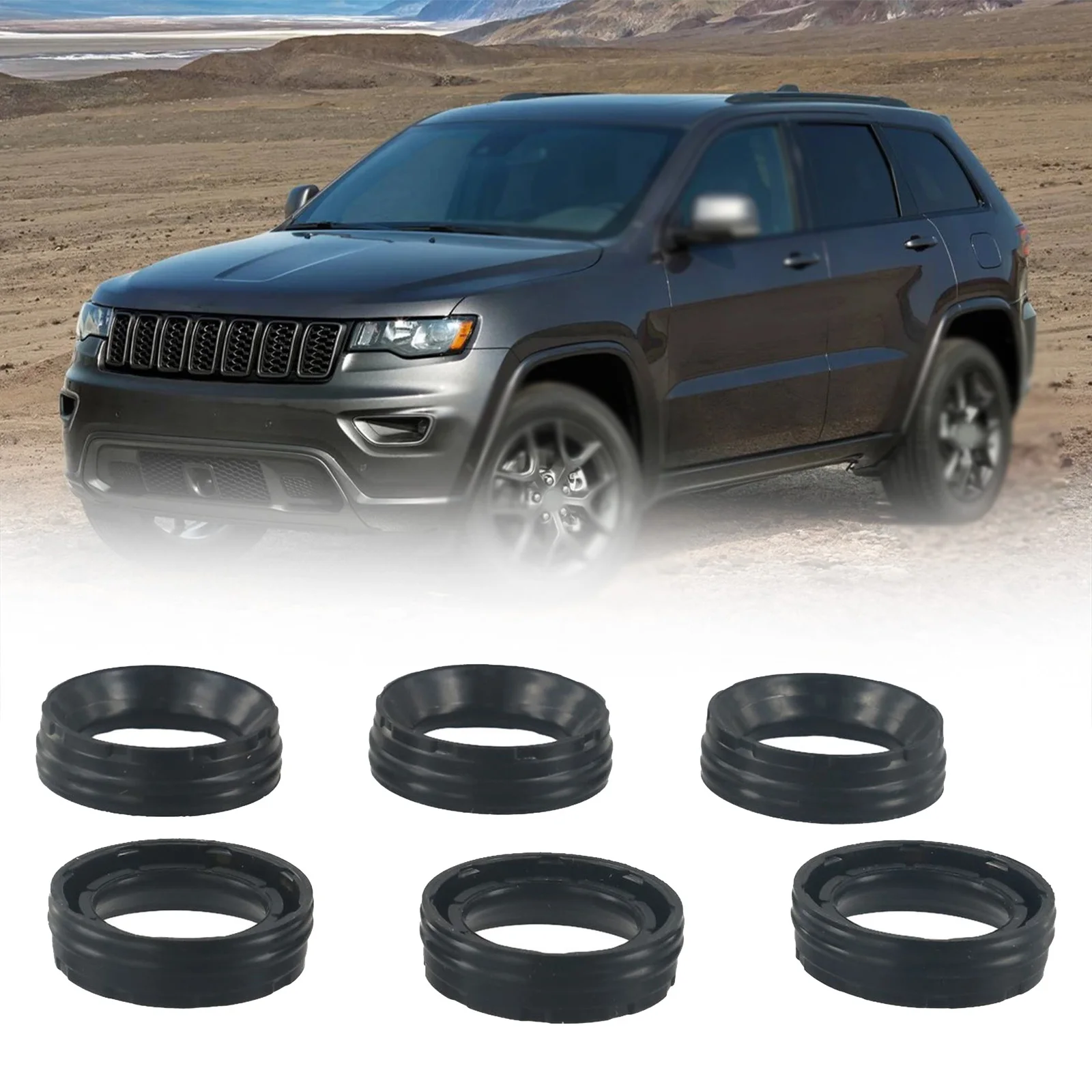 Набор уплотнений для свечей зажигания 6 шт. 5184778 AB Jeep Chrysler Dodge Fiat резиновое кольцо