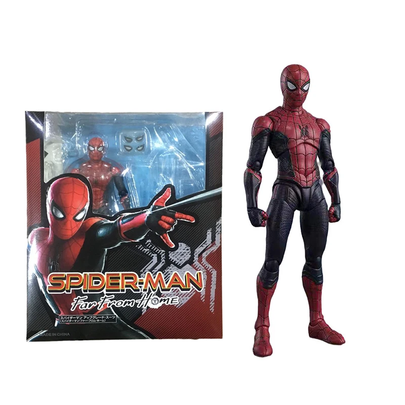 

Marvel Legends Avengers Spider-Man Figure Action Figures Spiderman Figma 14CM PVC Disney Movie Model Collection Toys Kids Gift