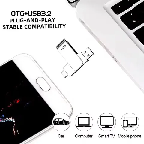 USB 3.2 флэш-накопитель 16 ТБ