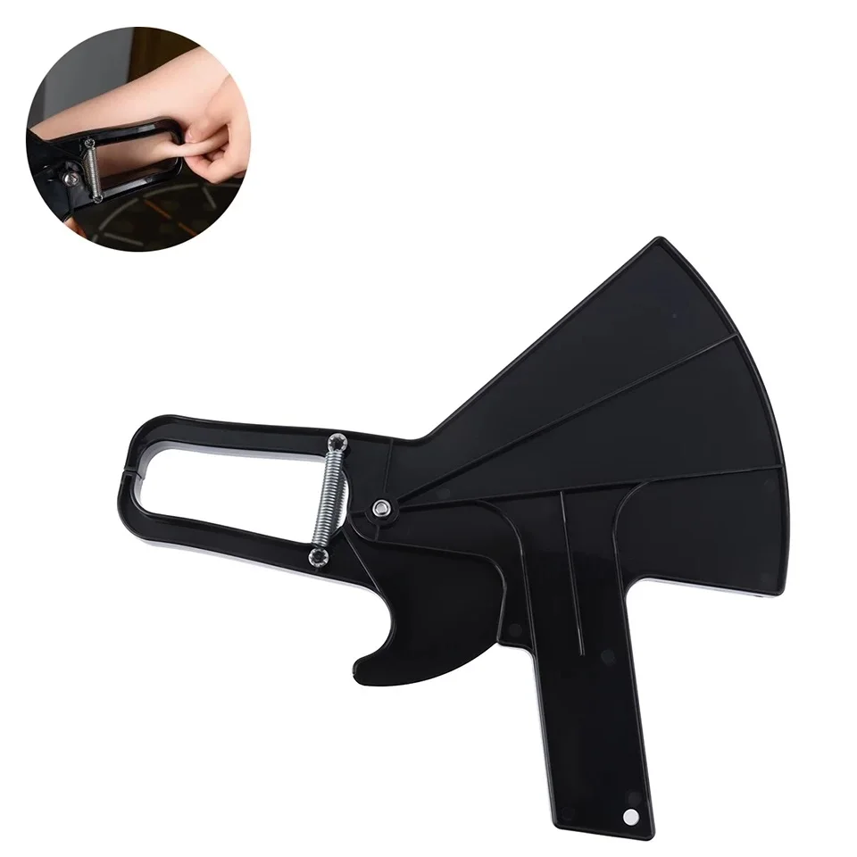 

80mm Body Fat Caliper Adipometer Skinfold Measurement Fat Measure Tester Fat Thickness Gauge For Fitness Beauty Health Care