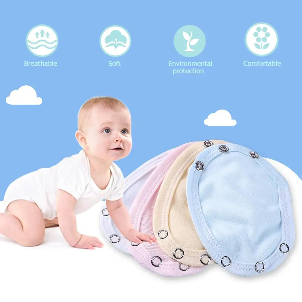 

4 Colors Baby Boys Girls Super Utility Bodysuit Jumpsuit Diaper Romper Lengthen Extend Film Kid Romper Partner Kids Accessories