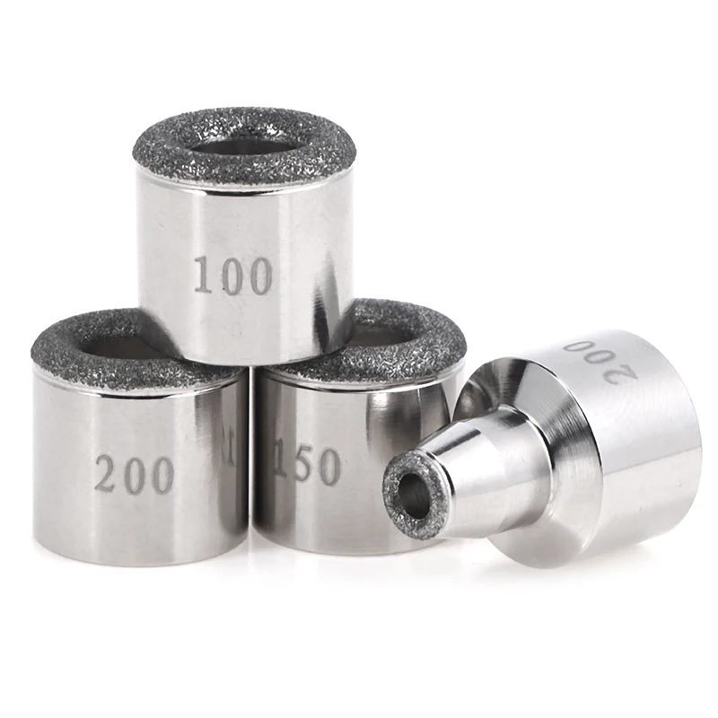 Наконечник для микродермабразии из нержавеющей стали 100/150/200 # сменный наконечник