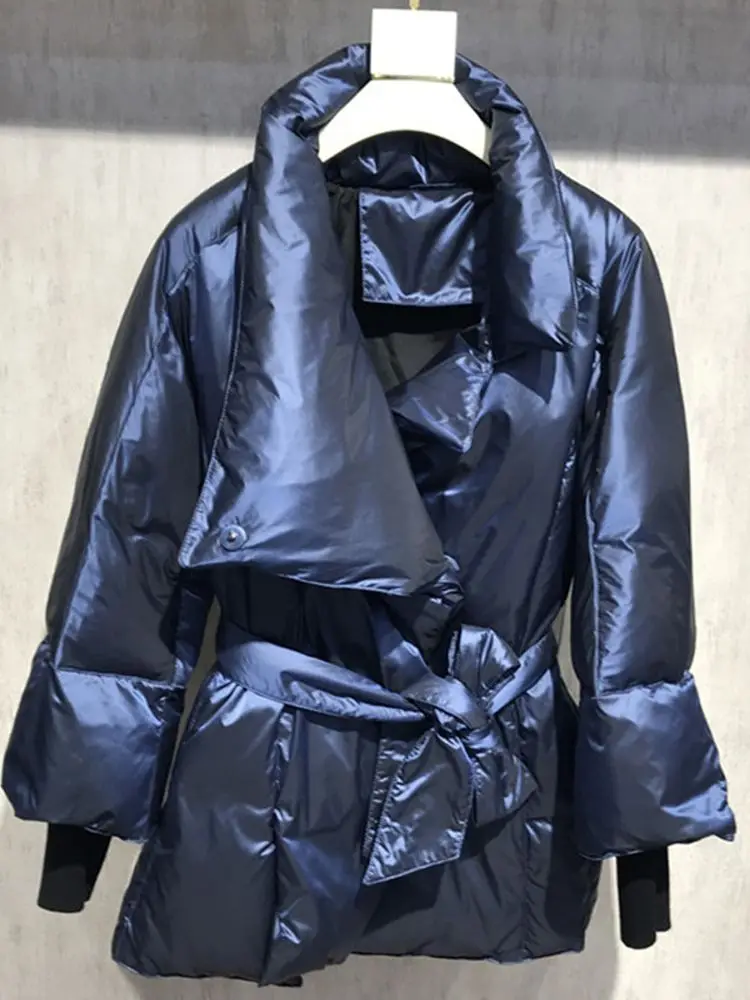 New Women Casual Style Down Jacket White Duck Down Jackets Autumn Winter Warm Coats And Parkas Female Outwear