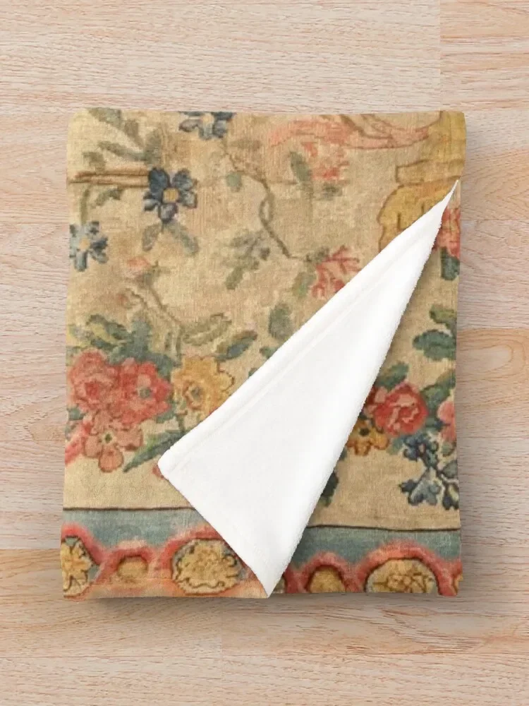 Античный французский декоративный ковер с рисунком плед дорожные одеяла