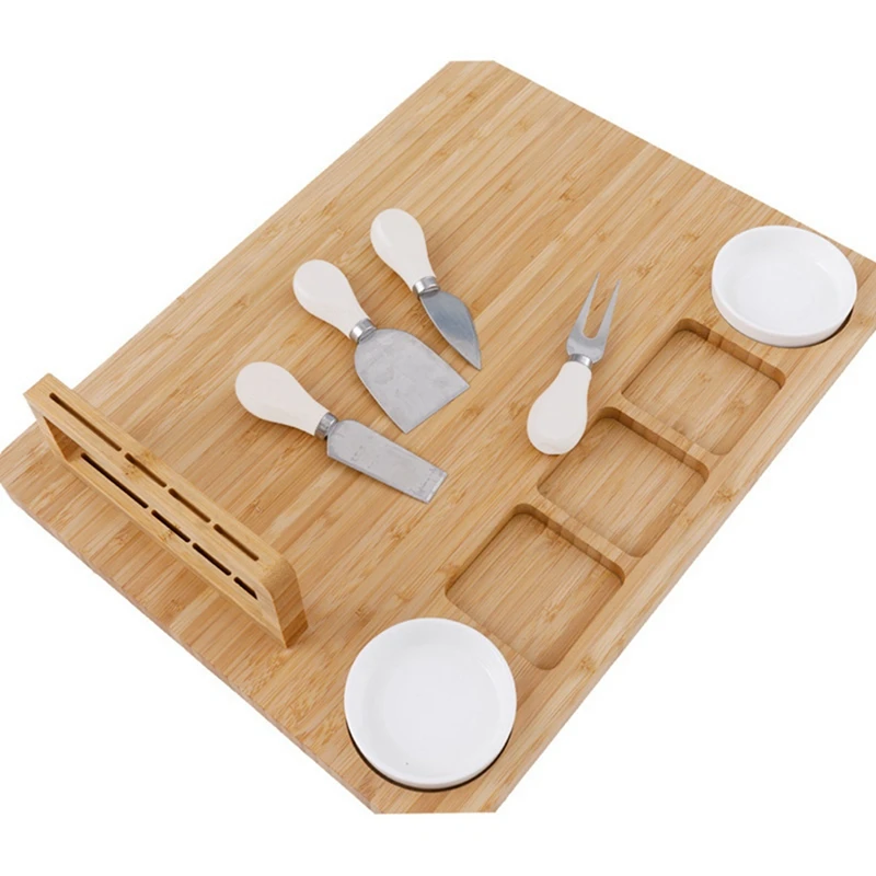

Cheese Tray Bamboo Bowls Plates