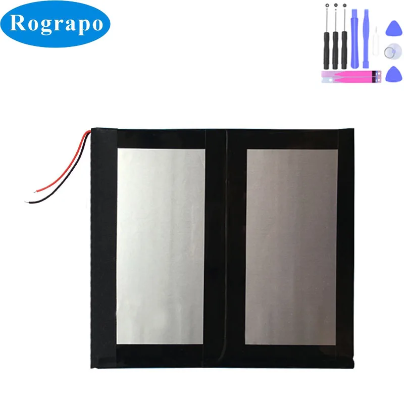 Новый аккумулятор 3,7 в 8000 мАч для планшетов DNS AirTab M972g E102G, 2 провода Новый аккумулятор 3,7 в 8000 мАч для планшетов DNS AirTab M972g E102G, 2 провода