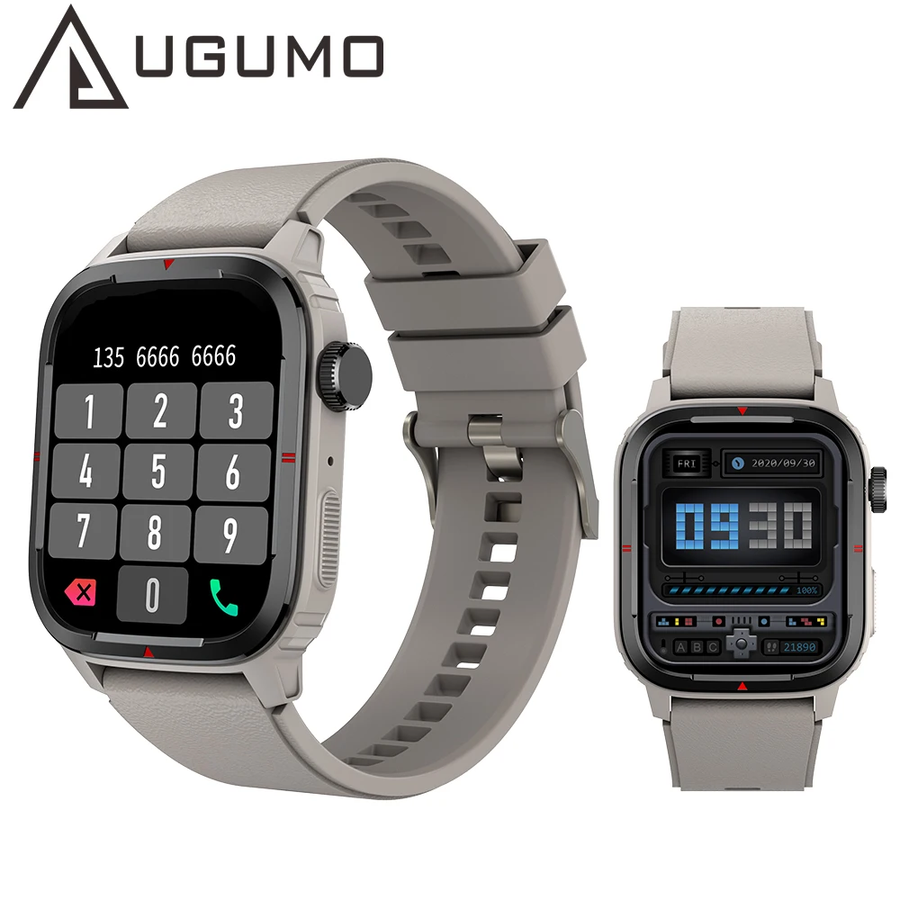 

Смарт-часы UGUMO с Bluetooth, пульсометром и оксиметром