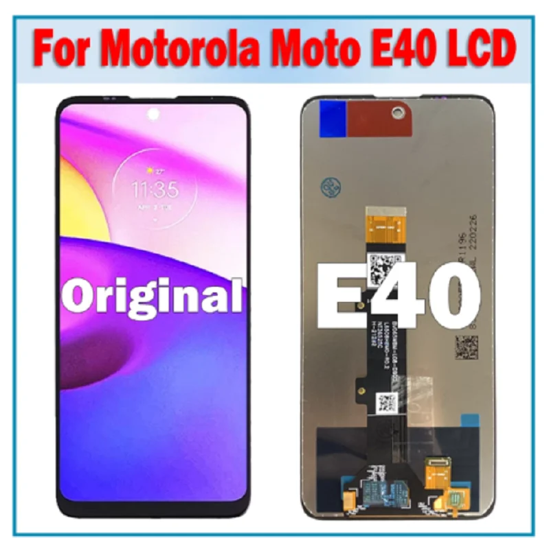 

for motorola moto e40 XT2159-3 XT2159-4 lcd display assembly touch screen screen digitizer glass sensor for moto e40 lcd