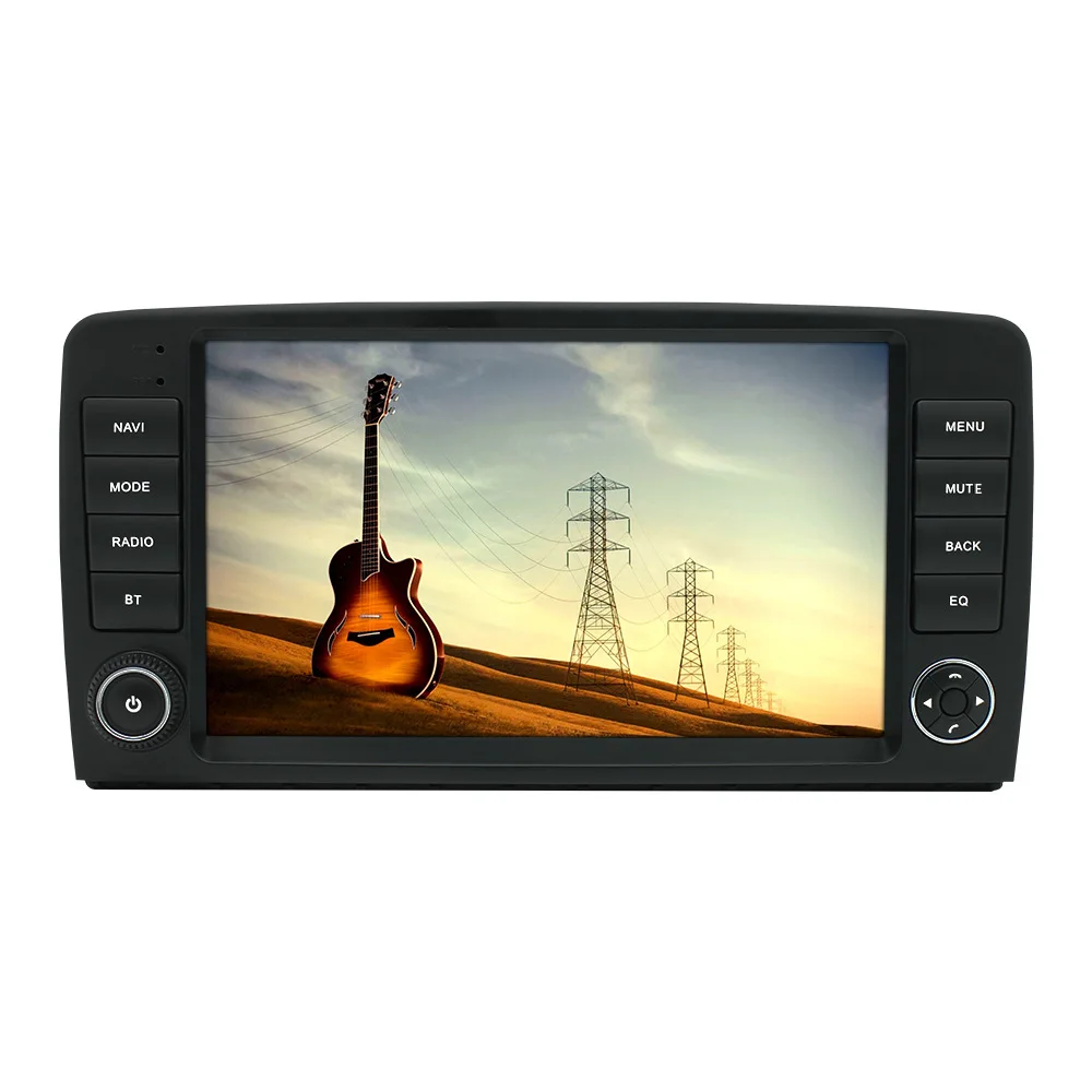 Автомагнитола Android 11 для Mercedes-Benz W164 2005-2011 ML/GL 350/300/450 с навигацией GPS и мультимедийным проигрывателем для автомобиля.