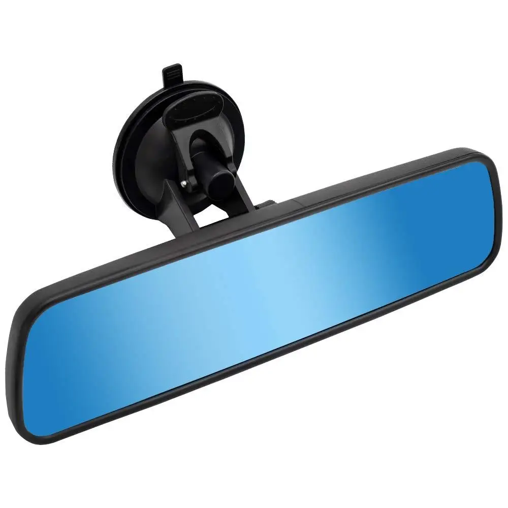 

Non-slip Rear View Mirror 360 Degree Adjustable Super Suction Cup Curved Mirror Surface Universal Car Interior Clear Mirror
