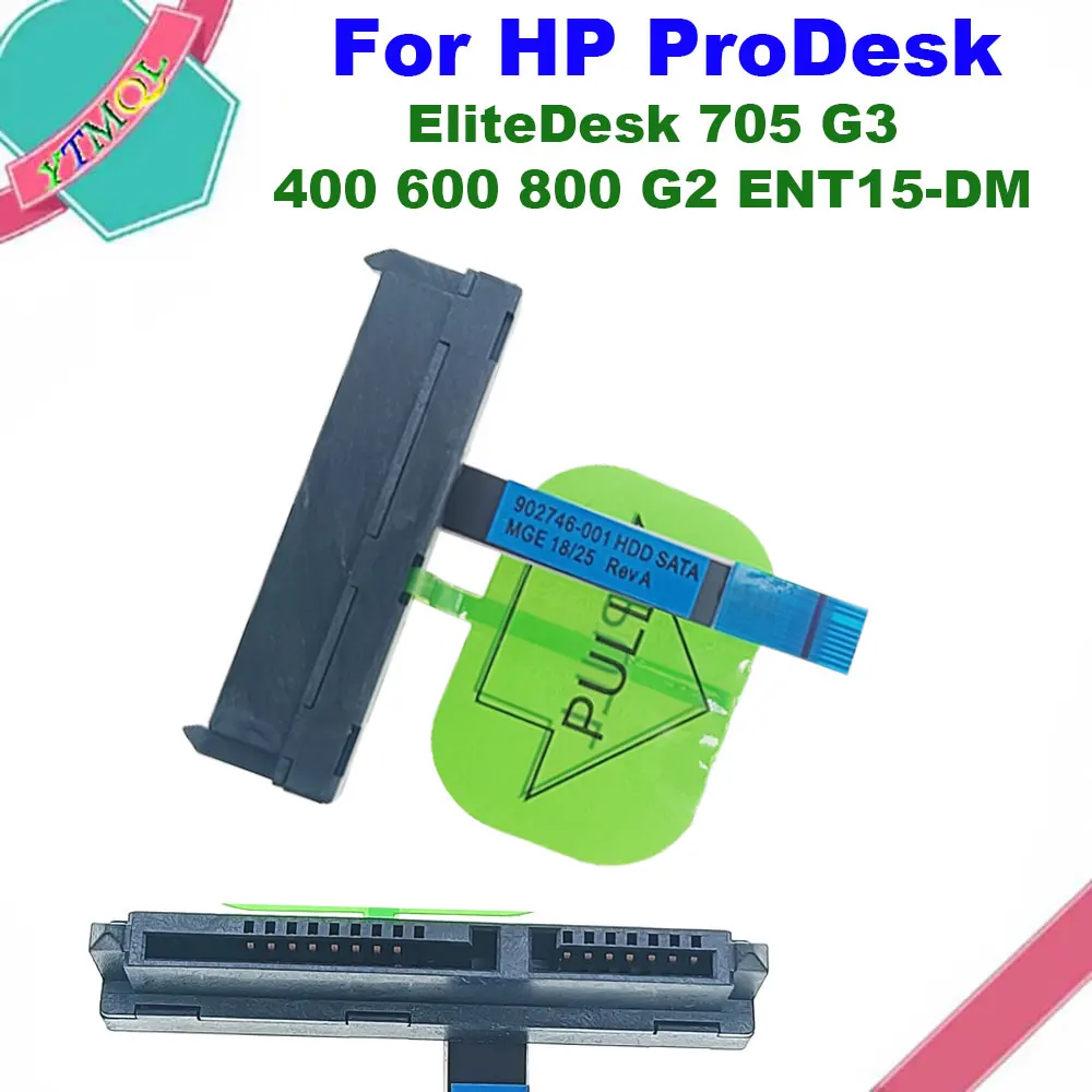 

1Pcs HDD SATA Hard Drive Connector Cable For HP ProDesk 400 600 800 G2 ENT15-DM EliteDesk 705 G3 902746-001 813725-001