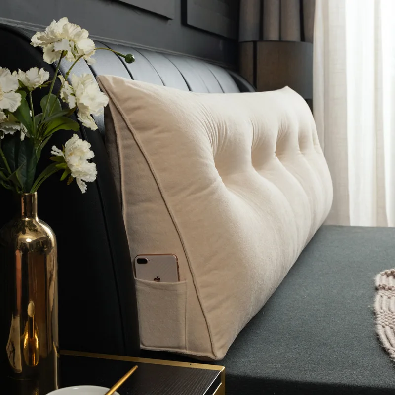 HJQ 2024 простая прикроватная защита талии татами мягкое искусственное изголовье