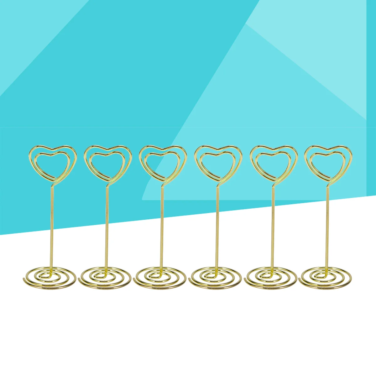 

Holder Table Holdersstand Number Memo Picture Place Photo Clips Heart Clip Menufor Note Sign Mini Wire Stands Photos Tables