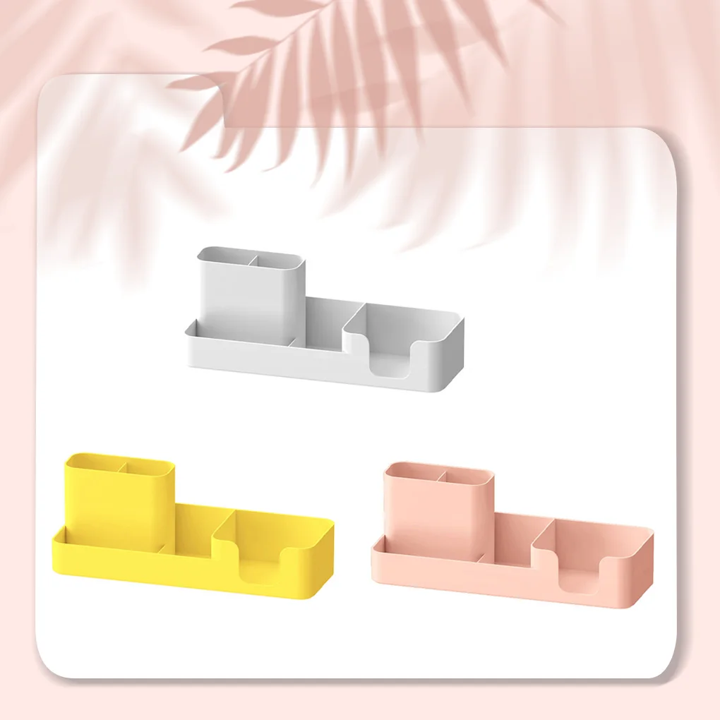 

Контейнер для хранения канцелярских принадлежностей, вместительные отделения для карандашей, органайзер для всякой всячины, значок для косметики