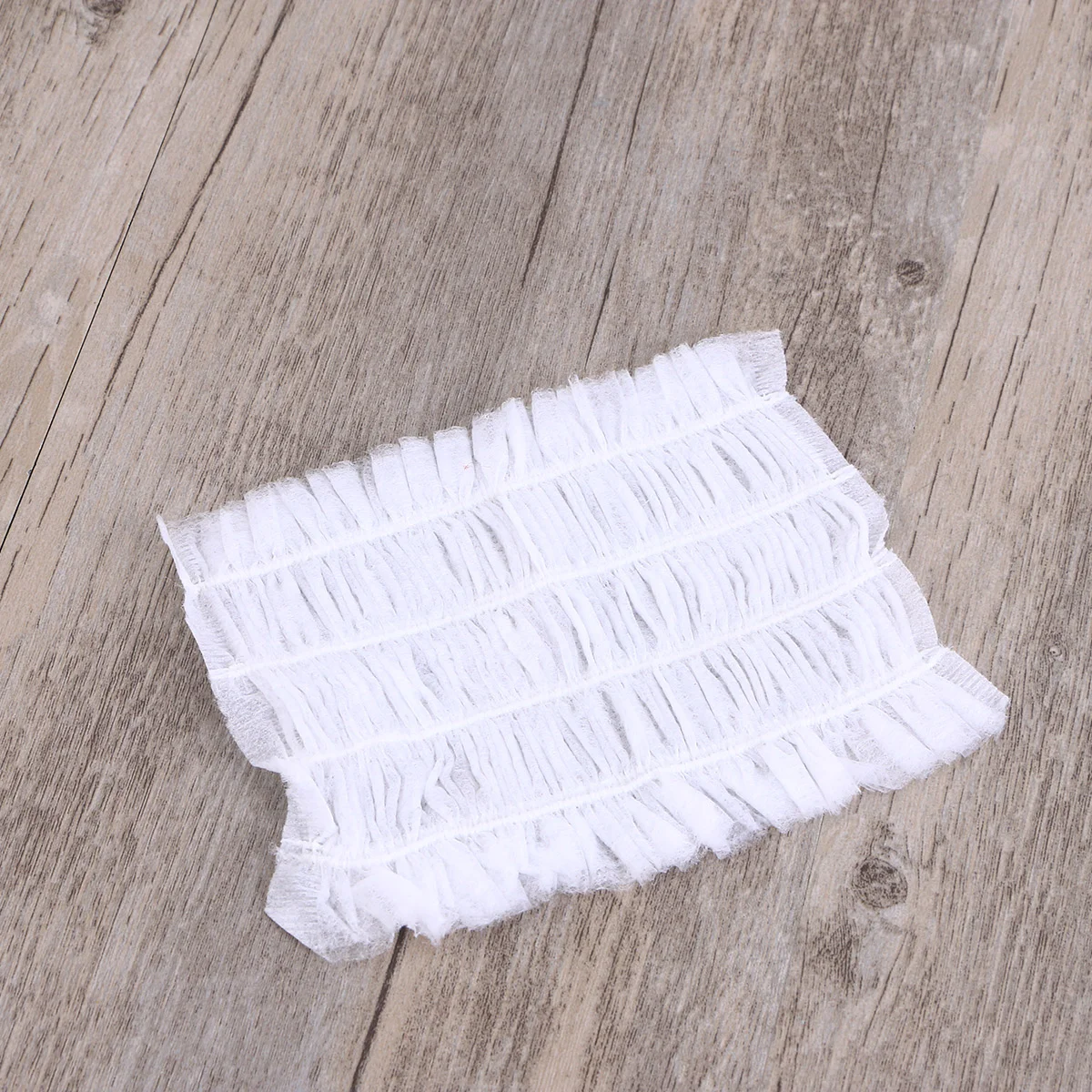 

200pcs Non-woven Headbands Disposable Elastic Hair Wraps Skin Care Hair Accessory for Spa Salon Makeup