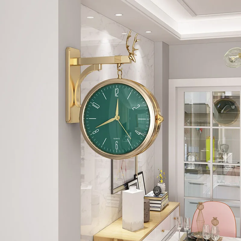 

Modern Design Wall Clock 3d Digital Luxury Nordic Automatic Wall Sticker Decor Watch Art Reloj De Pared Living Room Furniture