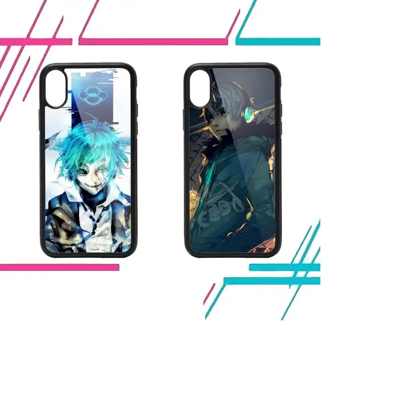 

Fisheye Placebo anime Phone Case PC for iPhone 11 12 13 pro XS MAX 8 7 6 6S Plus X XR Luxury shell funda