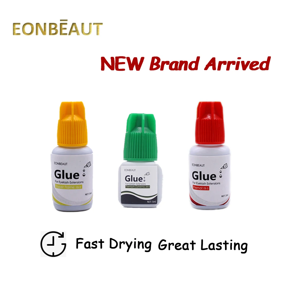 Клей для наращивания ресниц EONBEAUT Korea Professional 5 мл индивидуальный Быстросохнущий