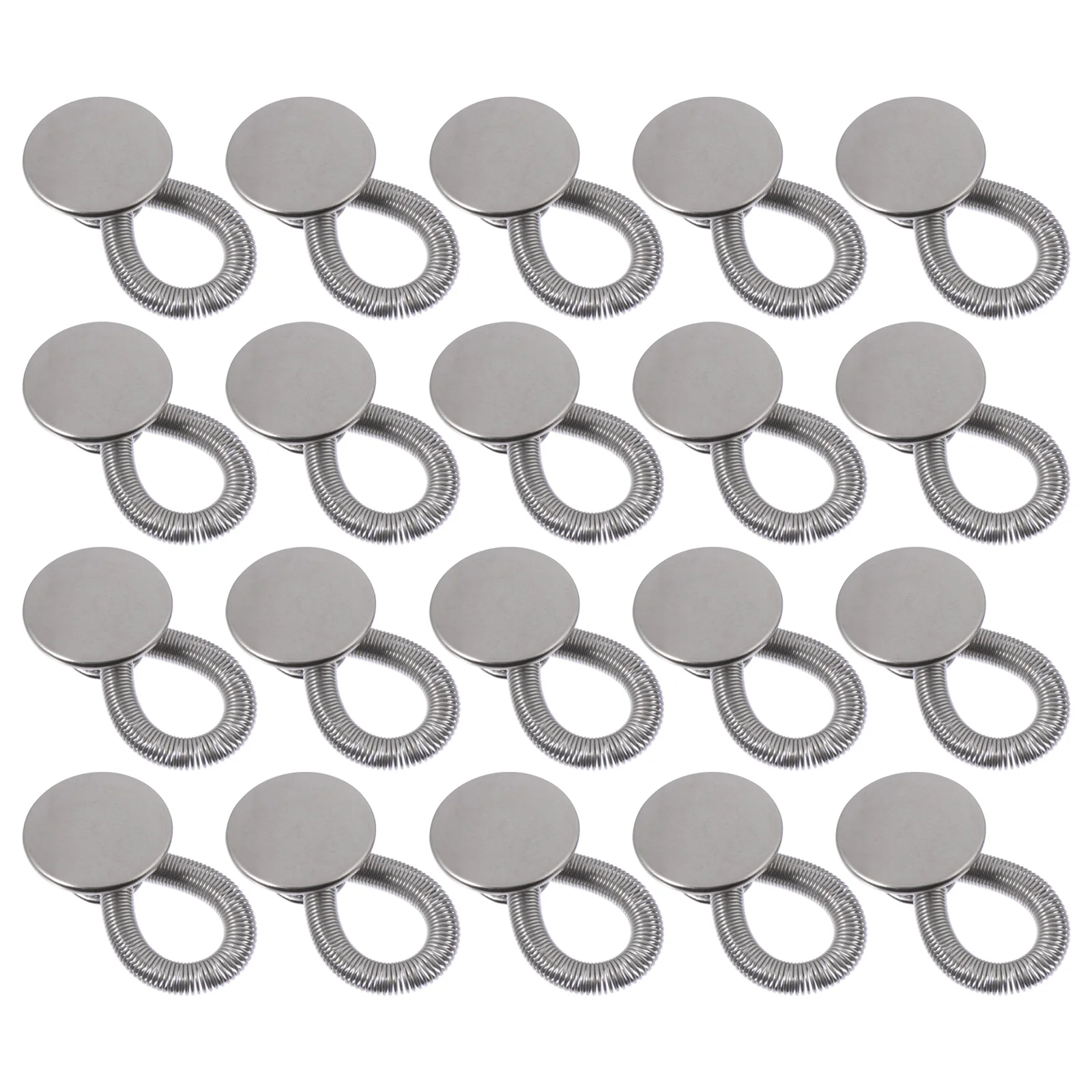 

20 Pcs Expander Button Pants Waist Extender Button Collar Extender Neck Extender