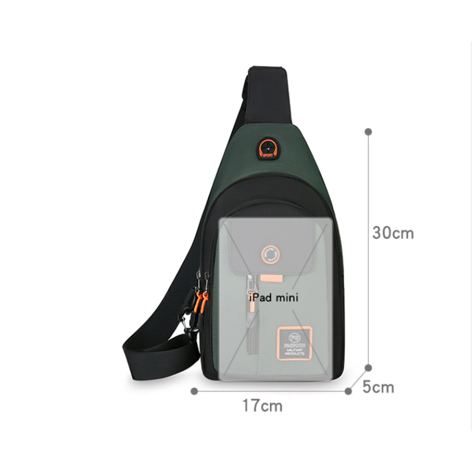 Модная мужская нагрудная сумка поясные сумки высококачественная оксфордская