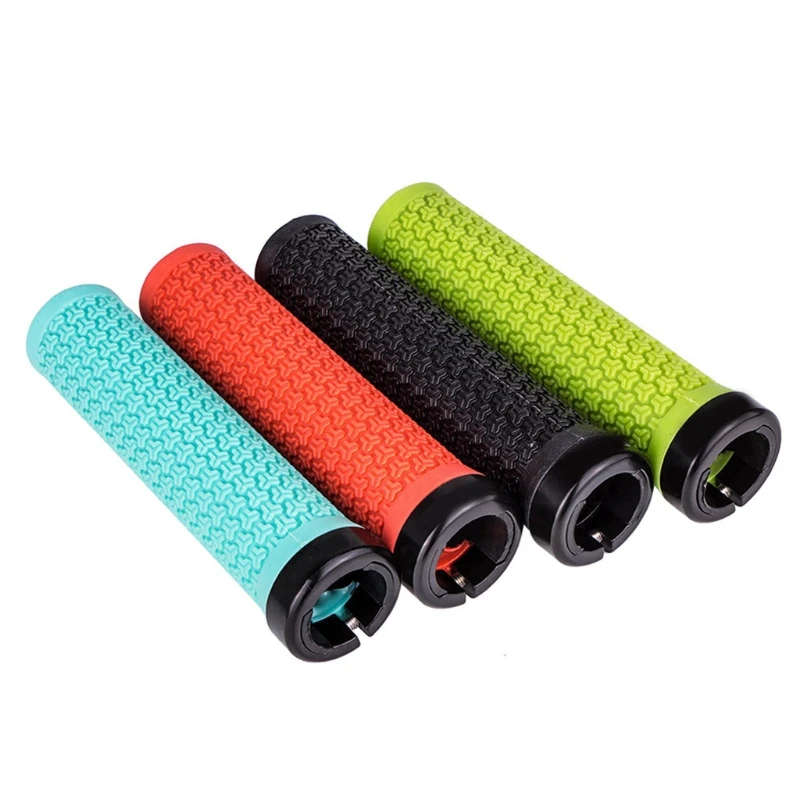 Dirt-Bike Scootor Motorcycle-Hand Grips-Rubber Handle Bar Thrusters Grip 1 Pair