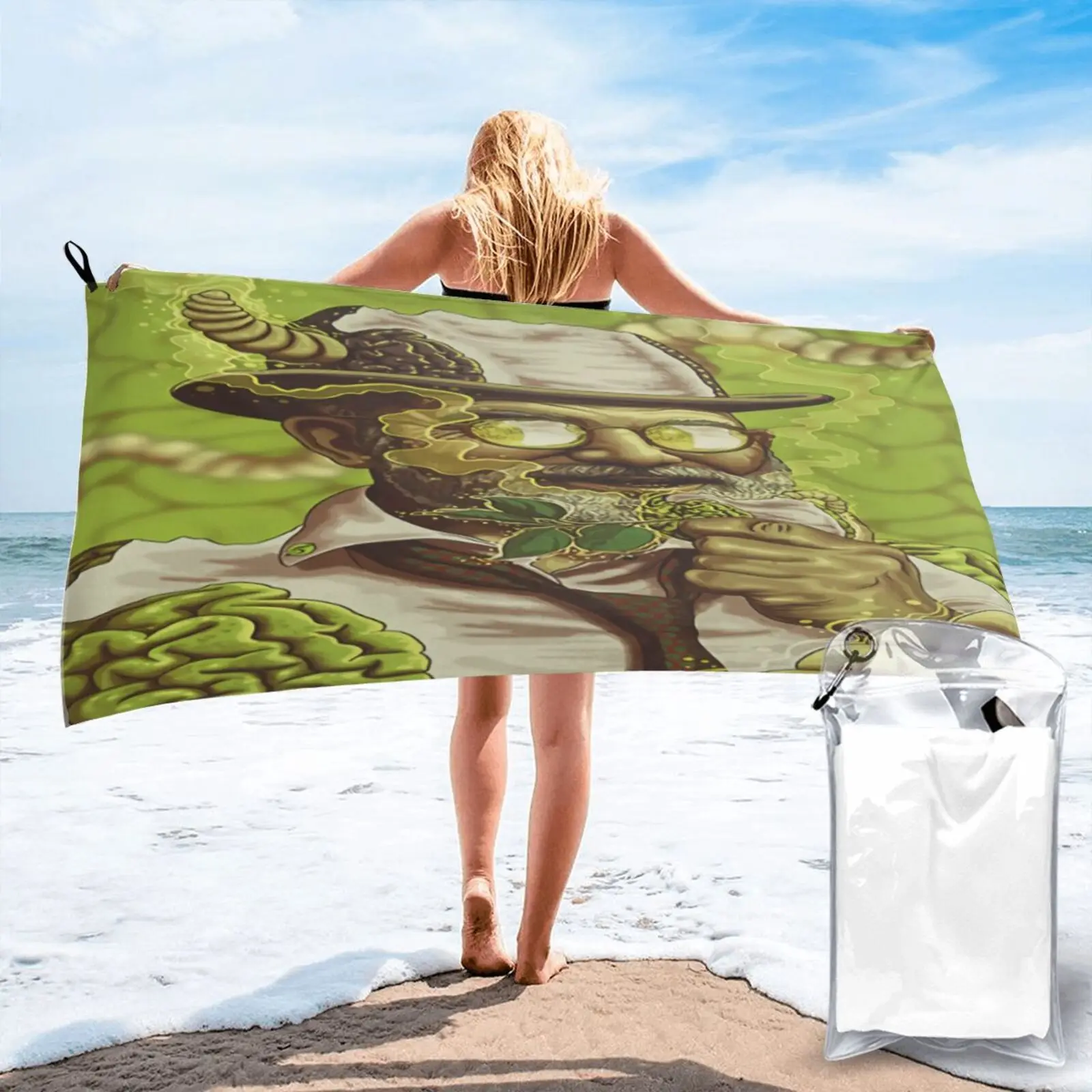 

Полотенце для пляжа с принтом Оливера мекса, Большое пляжное полотенце, махровое полотенце для сауны, Пляжная накидка для спа