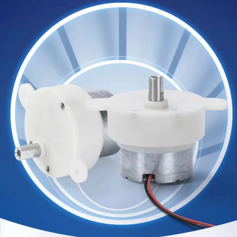 JS30-300 Робот DC 6 В Мини Электрический 5 об/мин 100 об/мин Мотор-редуктор Ремесленный двигатель Бесшумный микродвигатель