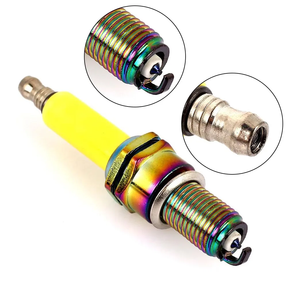 

Spark Plug D8TC Stroke Electrode Gasoline Chainsaw Brush Cutter Engine 200cc 250cc Replace Accessories For CG 125