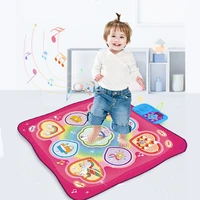 90x90cm electronic musical dancing play light up mats with 3 game modes keyboard educational toys for kids boys girls gift