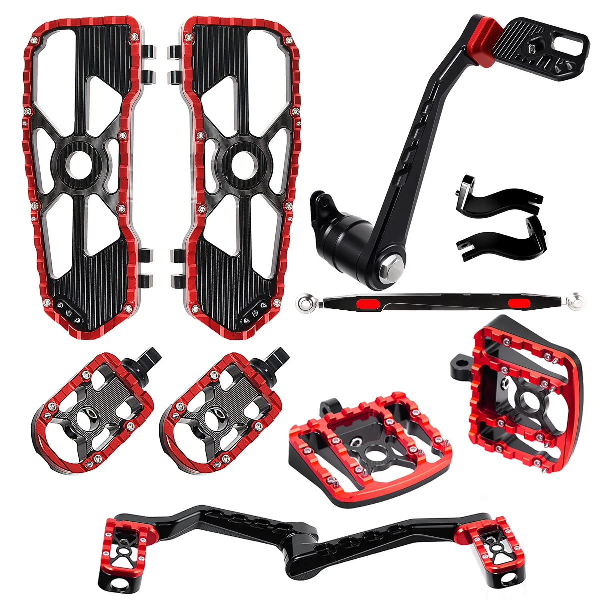 

Передние и задние половицы, подножка, тормозной рычаг, комплект рычагов для Harley Touring Street Road Glide FLHX FLHR FLTR 2014-2025