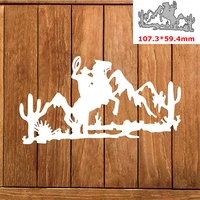 galloping horse metal cutting dies diy scrapbooking crafting knife mould blade punch decor paper cards 2022 new