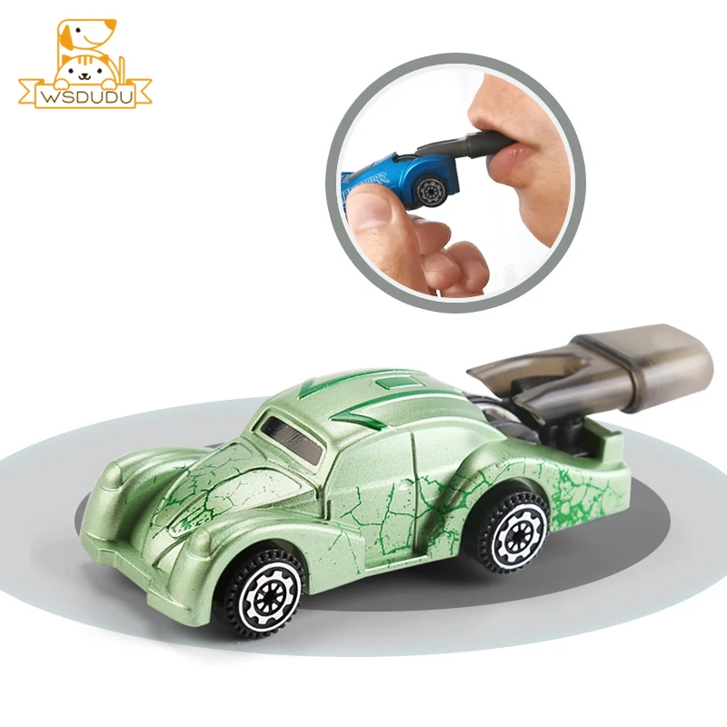 Свисток, гоночный автомобиль, фигурка воздушного потока, дрифт, литые автомобили, игрушка, Веселая игра, крутая Беговая машина, Милая мини-модель, подарок для детей и мальчиков