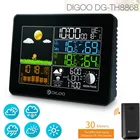 Digoo DG-TH8868 внутренняя и наружная беспроводная Цифровая метеостанция датчик температуры инструменты гигрометр термометр часы