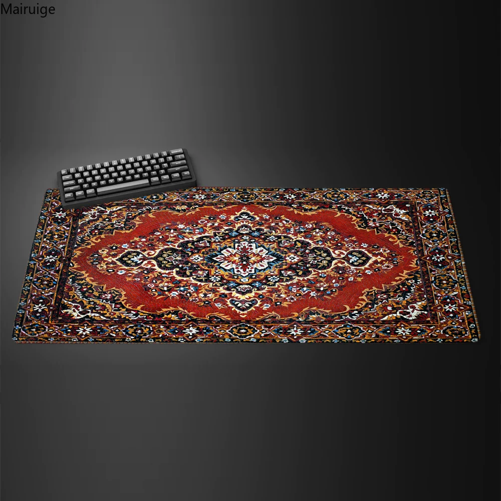900x400 мм персидский ковер настольный коврик большой игровой для мыши милый аниме