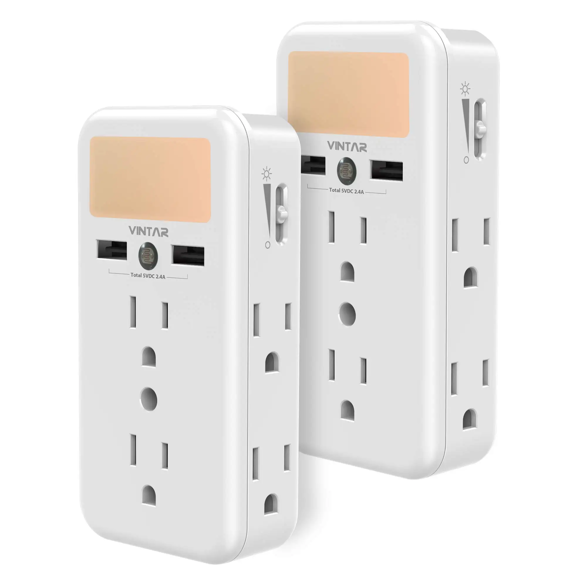

2 шт., настенное зарядное устройство с 2 USB-портами