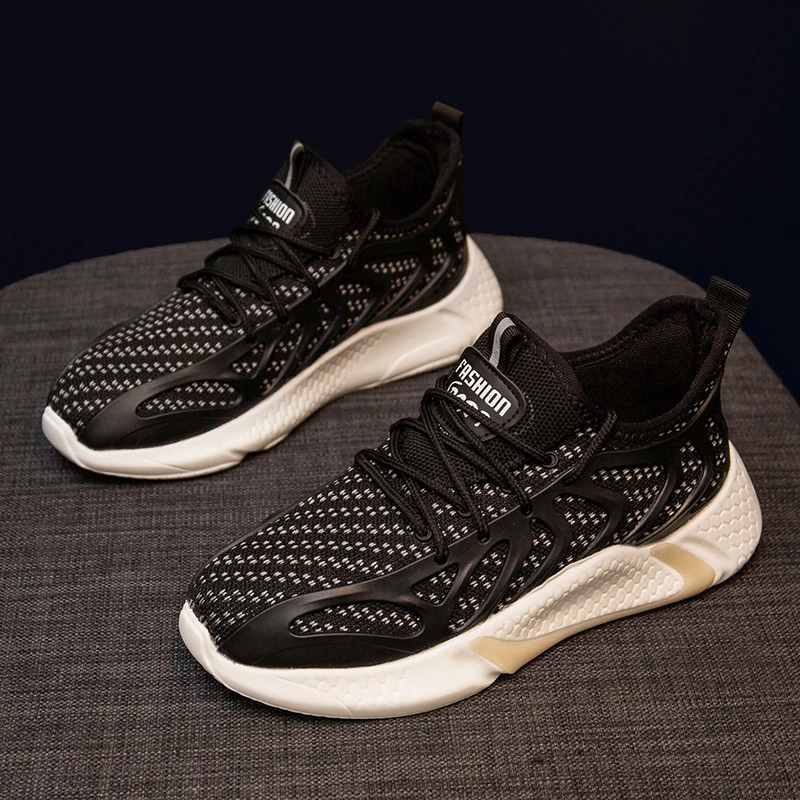 Fujeak Womens Casual Shoes Outdoor Non-slip Comfortable Running Shoes Breathable Mesh Shoes Plus Size Footwear Female Sneakers