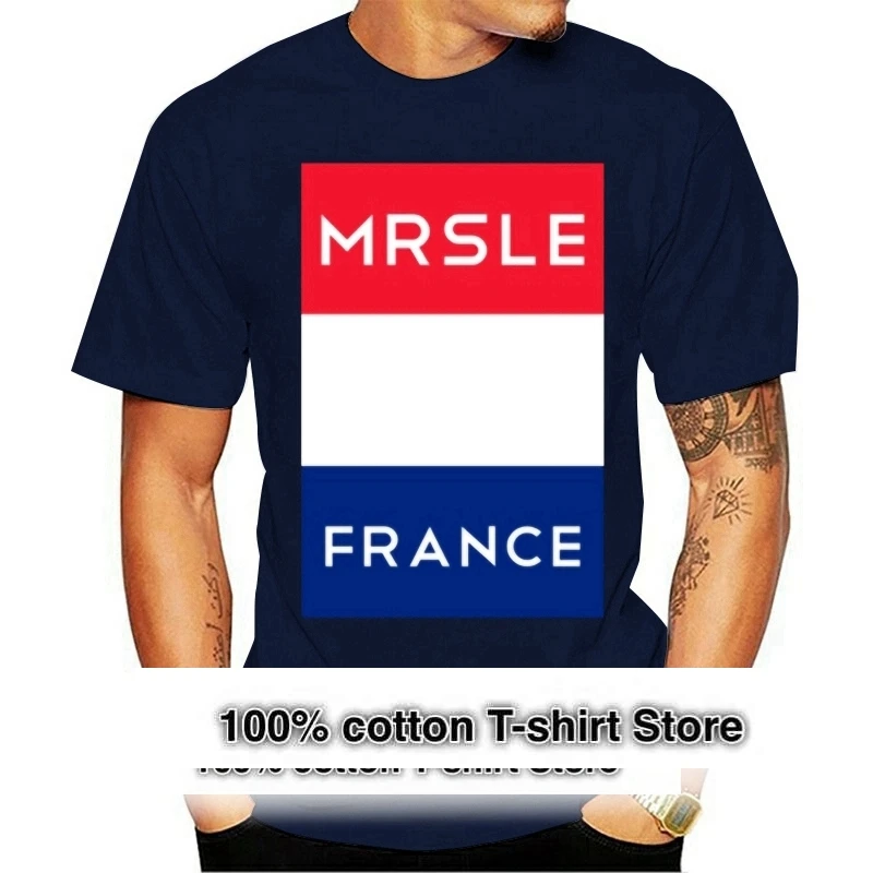 Breathable Marseille France Souvenir T Shirt Male Female Outfit Basic Solid Men's T Shirt Slogan Harajuku