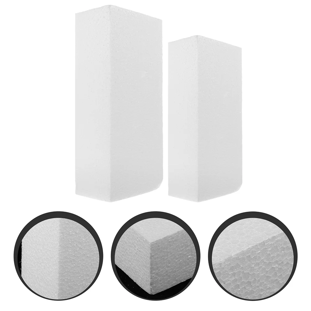 

2 Pcs Rectangular Foam Block Graffiti Blocks DIY Craft Painting Building Shaping Foams