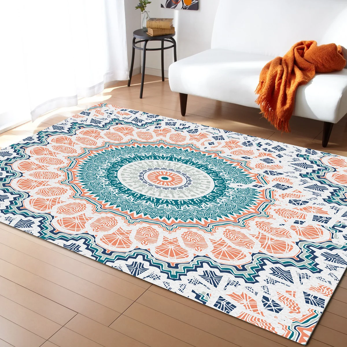 

Ковры мечтательные с рисунком мандалы для спальни, современные коврики для гостиной, домашний Декор отеля, большие коврики с принтом