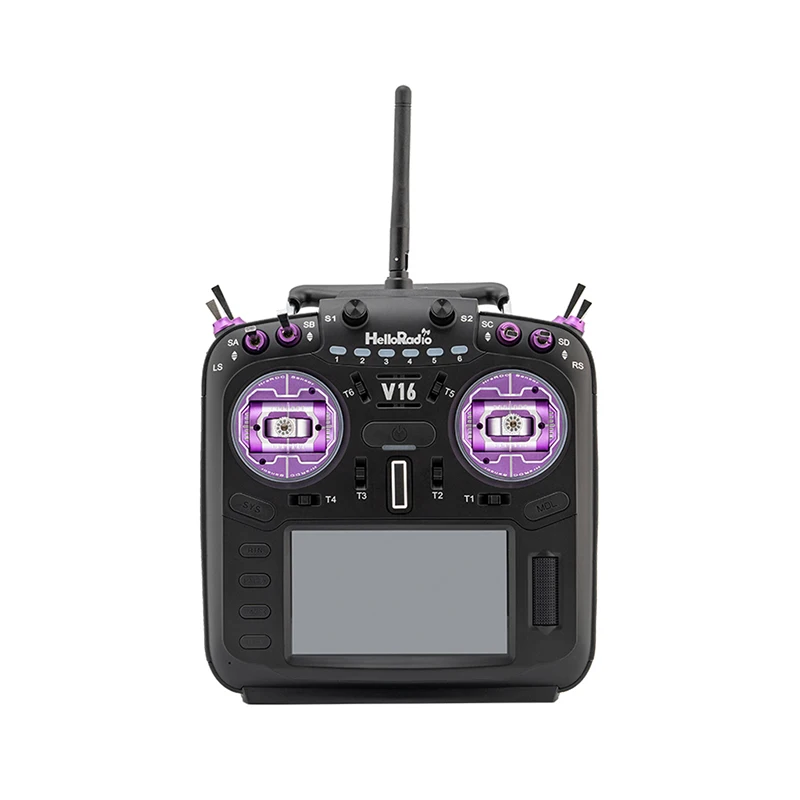 HelloRadio V16R CNCMAX MAXR9 ELRS Многопротокольный передатчик Дистанционное управление EDGETX OPENTX Высокочастотная головка Сенсорный экран (art.: 3920cfb5af9da) - 3920cfb5af9da