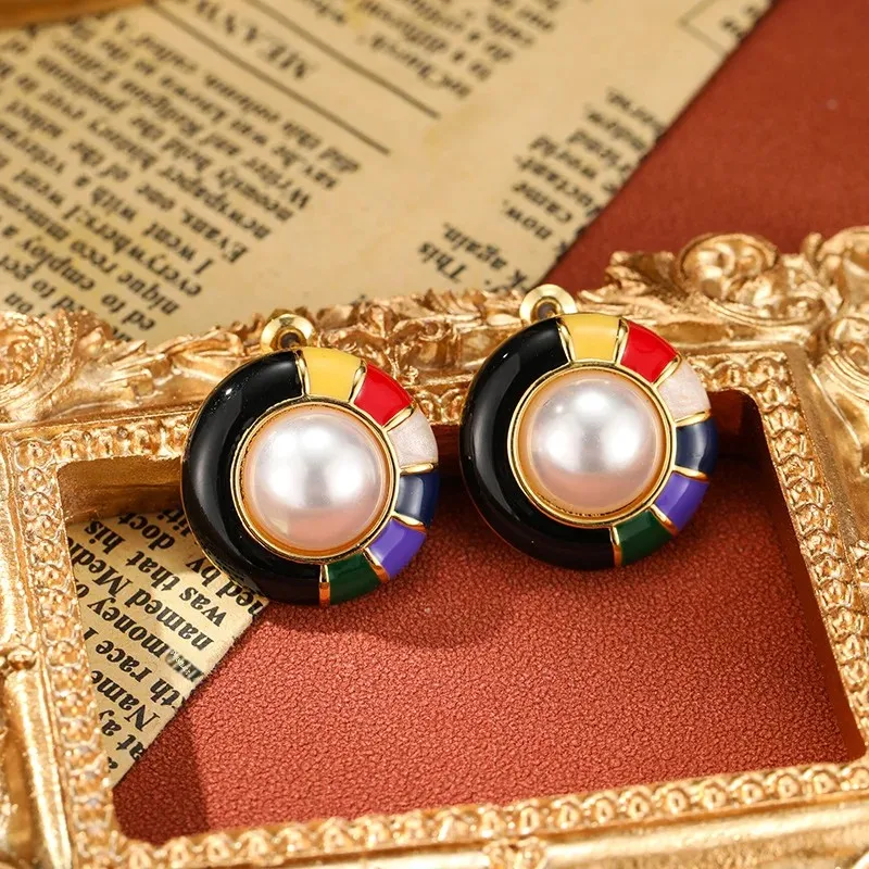 Высококачественные серьги FeelNiche Qingdao для внешней торговли в стиле суда Хеврона с