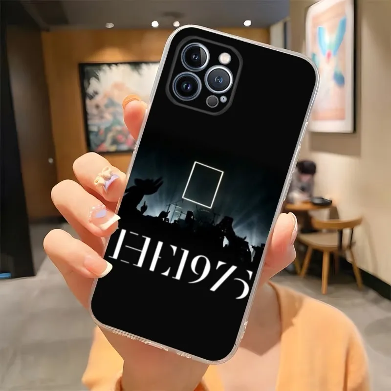 Чехол для телефона Band The 1975 года 2023 популярный прозрачный чехол Iphone 13Pro 11 12 14 Pro Max