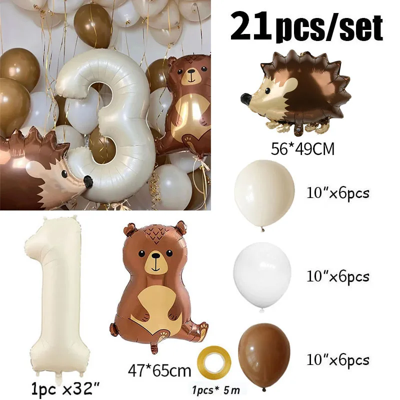 

Фольгированные шары Яобенер 32 дюйма набор из 21 шт.