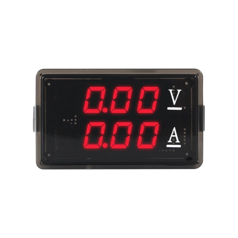 Цифровой вольтметр амперметр DC0-100V 10A автомобиль мотоциклы измеритель напряжения тока G6KA