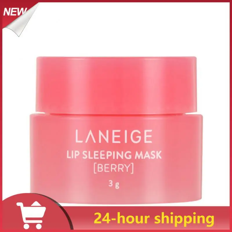 

3g South Korea Lip Care Sleep Mask Night Sleep Maintenance Moisturizing Lip Gloss Pink Lip Bleach Cream Nourishing Lip Skin Care