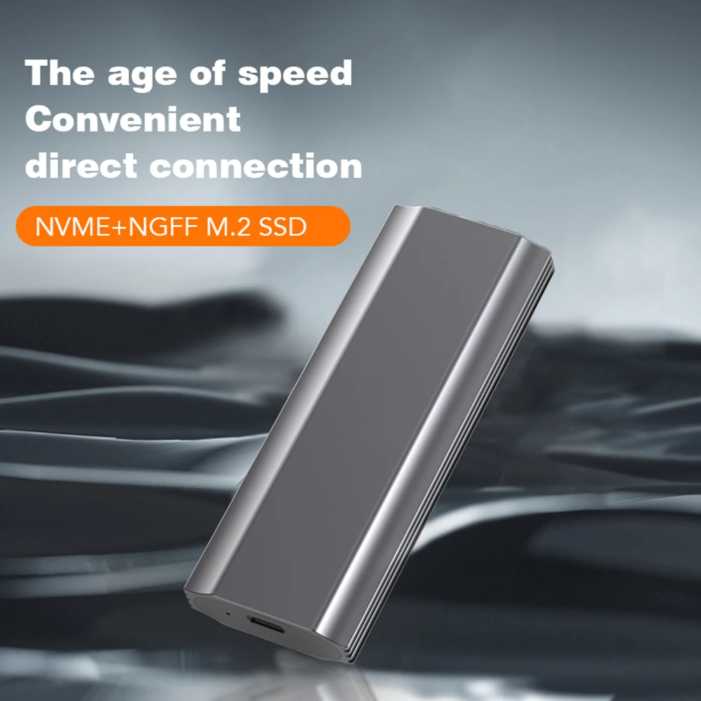 

Внешний корпус M.2 для жесткого диска SATA3.0 6 Гбит/с NVMe/NGFF, корпус для жесткого диска, теплоотвод, совместимый с SSD 2230 2242 2260