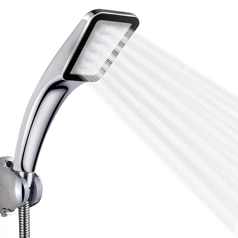 

300Holes High Pressure Shower Head Rainfall Shower Head Bathroom FixturePowerful Pressurized Water Saving Sprayer Nozzle